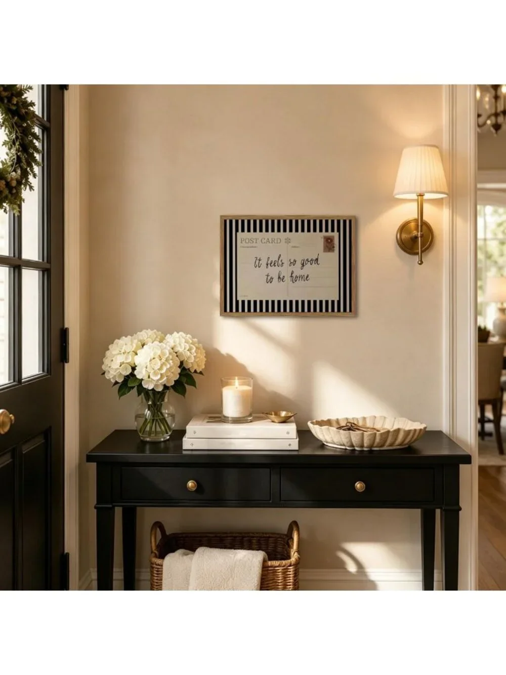 Vintage Inspirational Quote Wall Art - Minimalist Canvas Decor for Home, 24x16